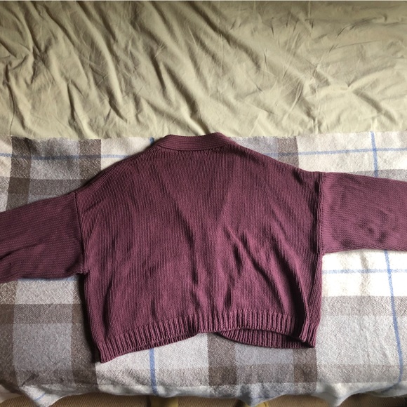 Babaa cardigan no22 black cherry - Picture 4 of 9